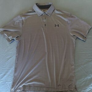 Under Armour‎ Men's Gray Polo Shirt